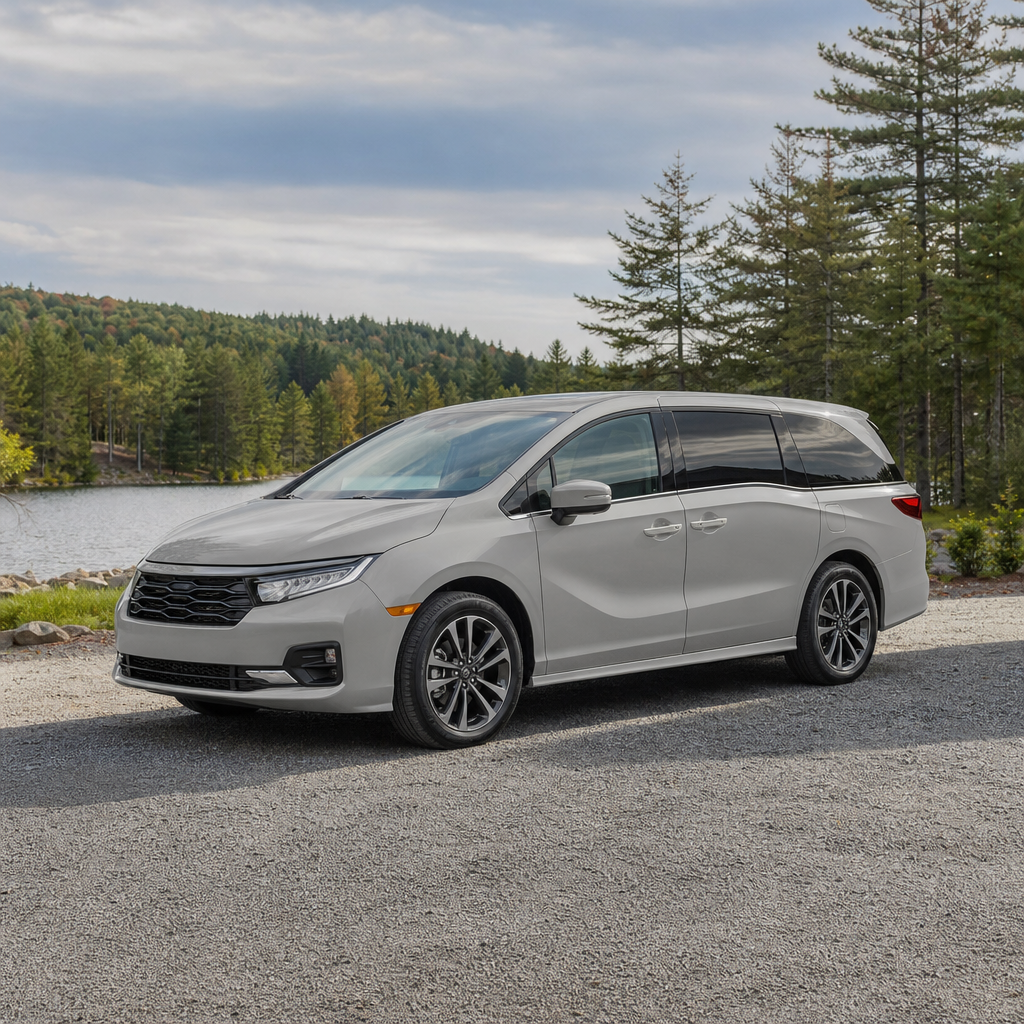 2027 Honda Odyssey Elite — Solar Silver Metallic