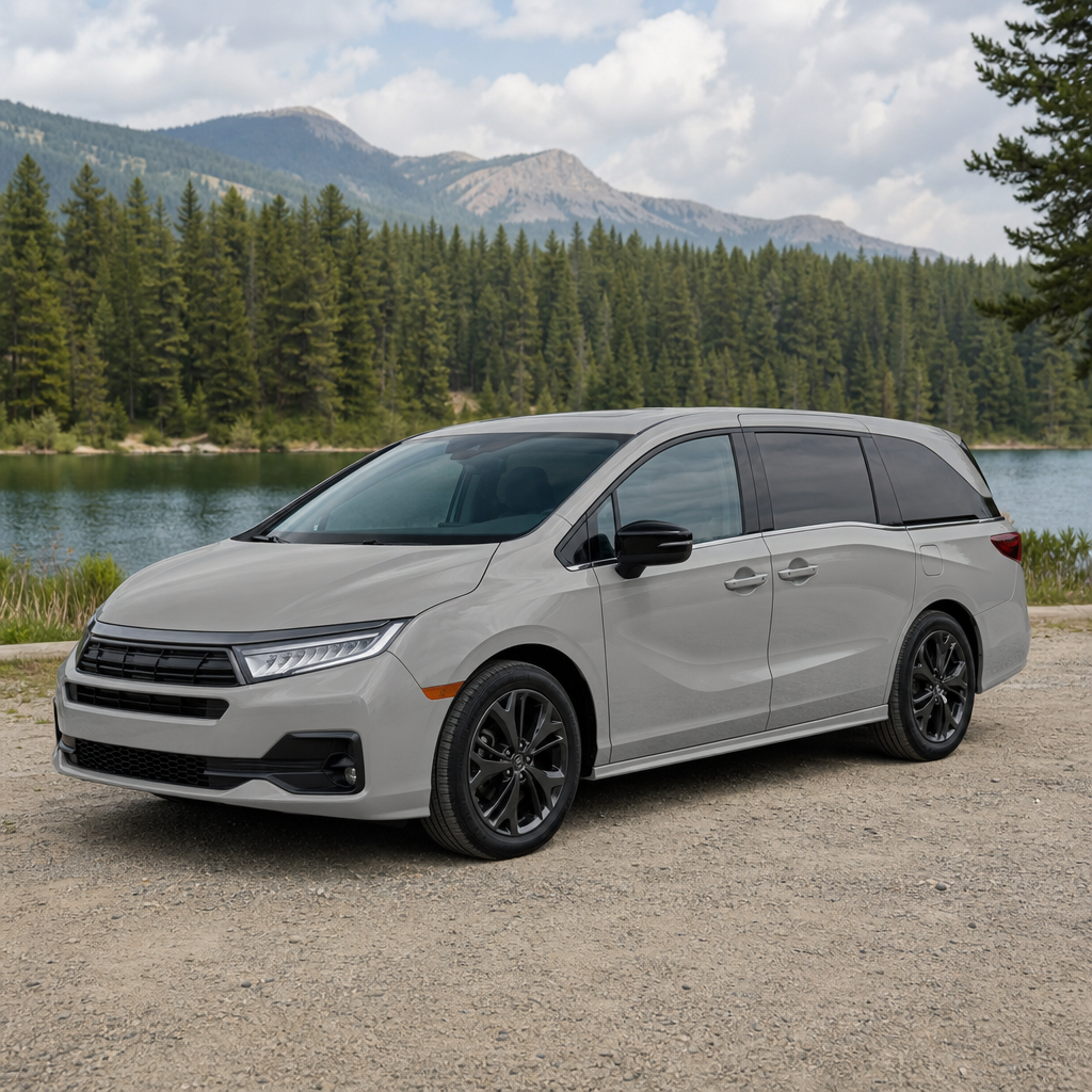 2027 Honda Odyssey Elite — Solar Silver Metallic