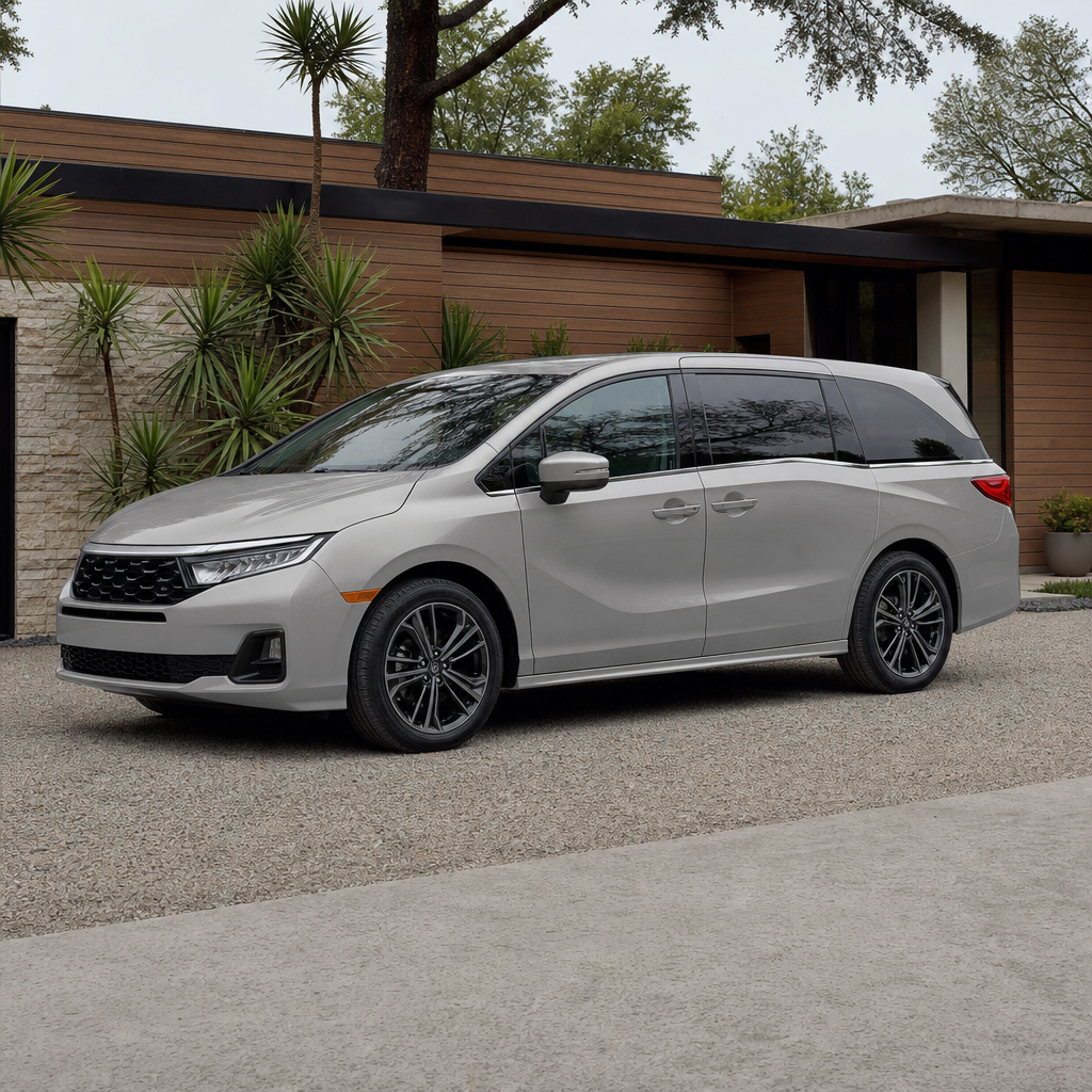 2027 Honda Odyssey Elite — Solar Silver Metallic