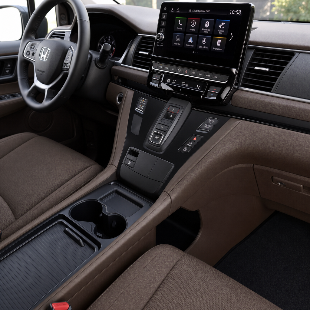 2027 Honda Odyssey Touring — Brown
