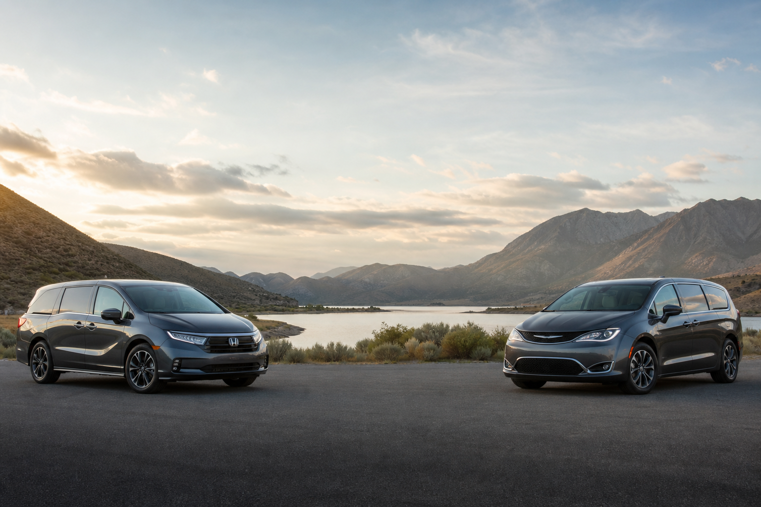 Honda Odyssey EX-L vs Chrysler Voyager LX