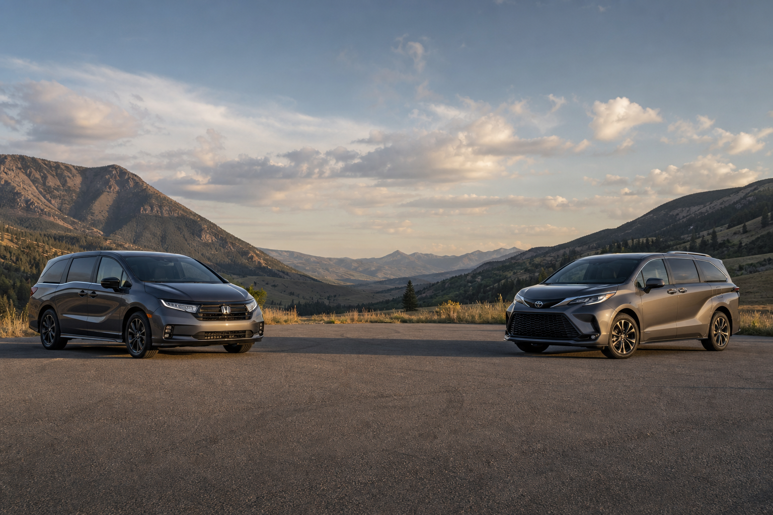Honda Odyssey Elite vs Toyota Sienna Limited