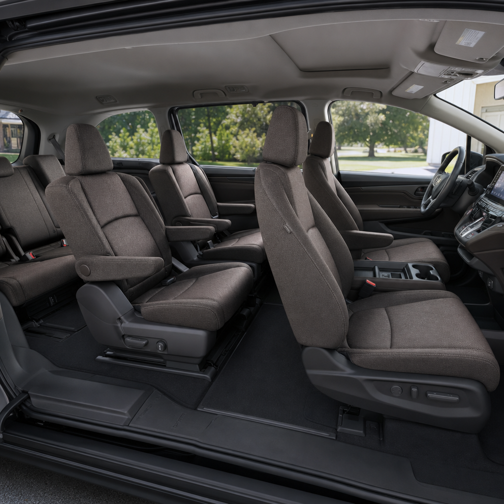 2027 Honda Odyssey Touring — Brown